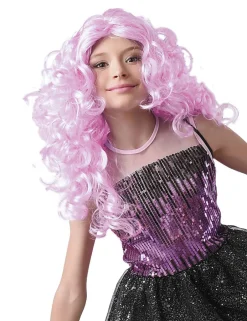 PINK PARYK KRØLLET HÅR-RIO Outlet