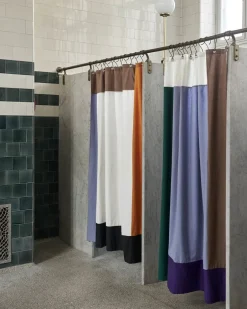 Best Pivot Shower Curtain-Cream Badeforhæng