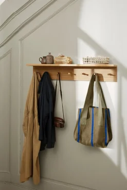 Ferm Living Knager & Knagerækker>Place Rack - Large - Oak