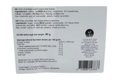 Magasin Chokolade Chokolade>Plade, Hvid chokolade m/ blåbær 90 g