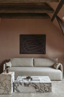 Plinth Tall, Calacatta Viola-Audo Copenhagen New