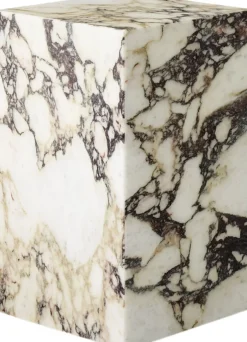 Plinth Tall, Calacatta Viola-Audo Copenhagen New