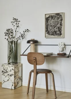 Plinth Tall, Calacatta Viola-Audo Copenhagen New