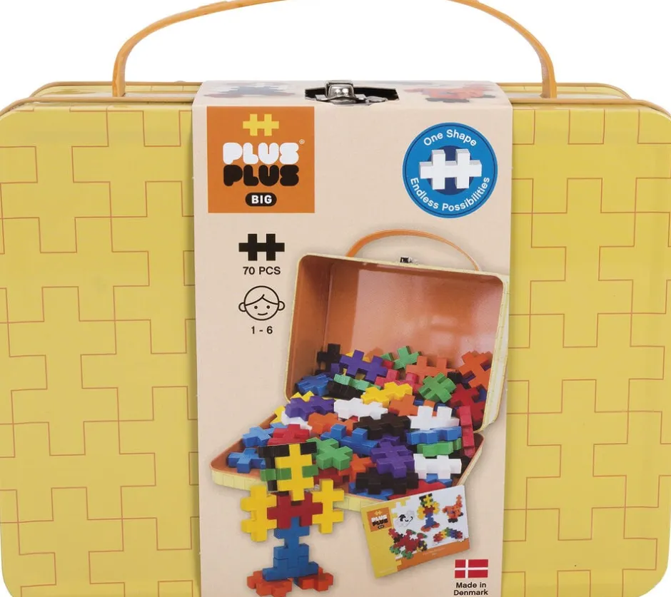 Børn PLUS-PLUS Konstruktionslegetøj>Plus Plus Big metal kuffert