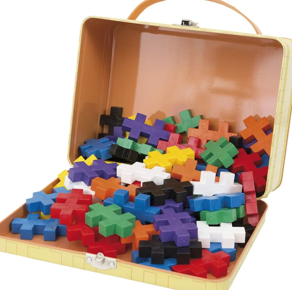 Børn PLUS-PLUS Konstruktionslegetøj>Plus Plus Big metal kuffert