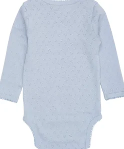 POINTELLE HEART LAPNECK BODY LS-Copenhagen Colors Outlet