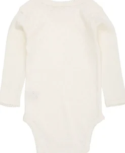 Børn Copenhagen Colors Bodies>POINTELLE HEART LAPNECK BODY LS