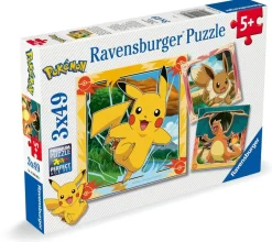 Pokemon 3x49p-Ravensburger puslespil