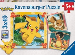 Pokemon 3x49p-Ravensburger puslespil