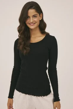 Sale Polly 2 Pointelle - 100% Uld RWS Dame Uldundertøj|Nattøj