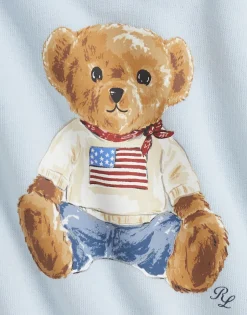 Online Polo Bear Fleece Sweatshirt & Pant Set Børn Underdele