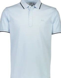 Polo shirt w. contrast piping-Lindbergh Best