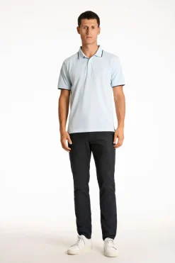 Polo shirt w. contrast piping-Lindbergh Best