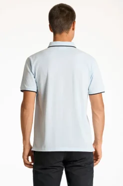 Polo shirt w. contrast piping-Lindbergh Best