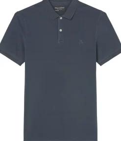Marc O’Polo Poloer>Polo, short sleeve, button placket,