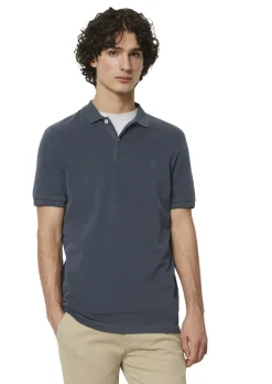 Marc O’Polo Poloer>Polo, short sleeve, button placket,