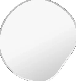 Outlet Pond Mirror - XL - Dark Chrome Spejle