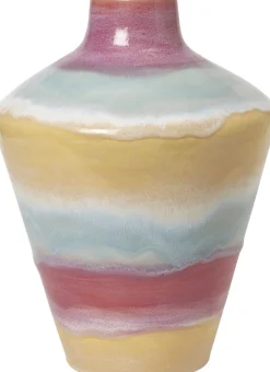 Poppery Vase med æble H32 cm pink/mint/gul Vaser & Urtepotteskjulere