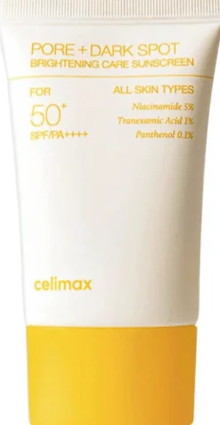 Pore + Dark Spot Brightening Care Sunscreen-Celimax Online