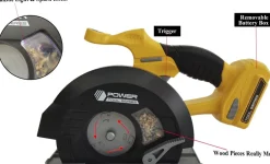 Discount POWER X. Circular Saw w/ Børn Rolleleg & Musik