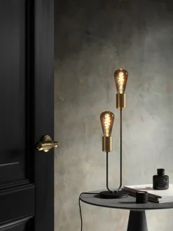 DFTP Lampetilbehør>PÆRE-DEKO E27 ST64 SPIRAL EDISON DÆMP RØGF.