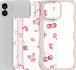 Best Print Pack iPhone 12/12Pro Pink Breeze Dame Tech Covers