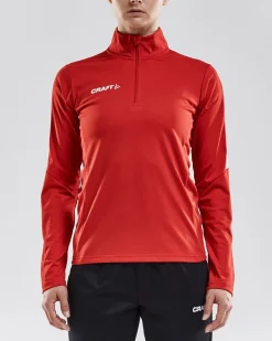 Dame Craft Trænings T-Shirt & Tanktoppe>Progress Half Zip Trænings Trøje