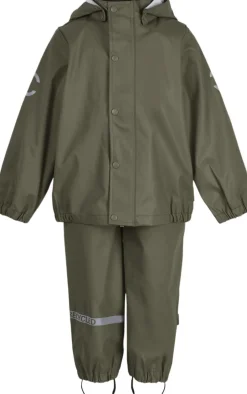 Hot PU Rain w. Susp. Recycled Børn Overtøj