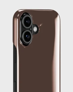 Puffy Case iPhone 16 Chocolate-HoldIt Sale