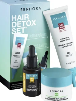 Online Purify & Detox Set Hair Care Hårpleje Gaveæsker