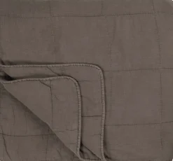 Quilt sengetæppe dobbelt jord Sengetæpper