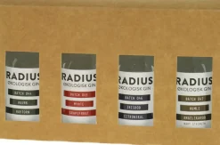 Online Radius Distillery Gin Smagesæt 4x5cl. ØKO Gaveæsker|Spiritus