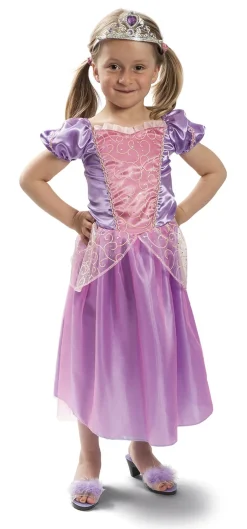 Rapunzel eventyrkjole STANDARD 100 by OEKO-TEX(C)-4-GIRLZ Clearance