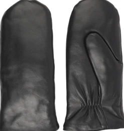New RAVENNA - FINE LEATHER MITTENS W/ FLEECE LINING Dame Handsker & Vanter