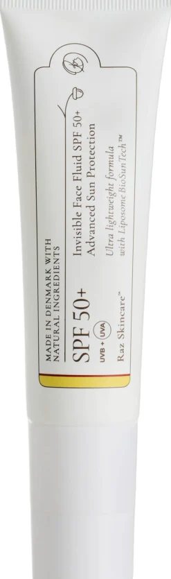 Raz Skincare Solpleje>Invisible Face Fluid SPF 50