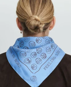 Dame Magasin du Nord Collection Halstørklæder & Tørklæder>Røde Kors tørklæde - 53x53cm - 100% Silke