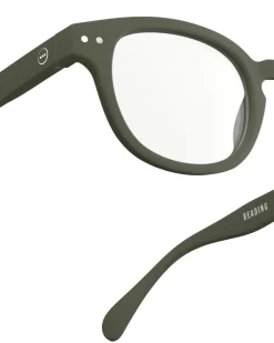 Outlet READING #C Kaki Green Dame Briller|Briller