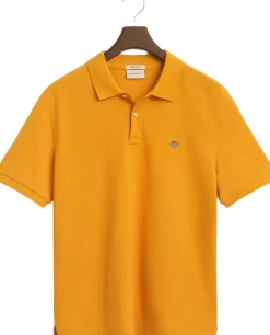 Gant Poloer>REG SHIELD SS PIQUE POLO