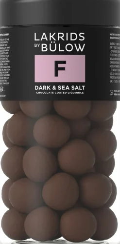 REGULAR F - DARK & SEA SALT-Lakrids by Bülow Outlet