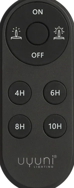 Best Remote Control, Oval, Black Lys & Lysestager|Elektriske Julelys