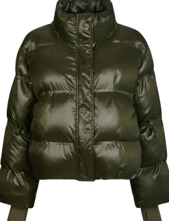 Rhea Shiny Puffer Jacket Dame Jakker & Frakker