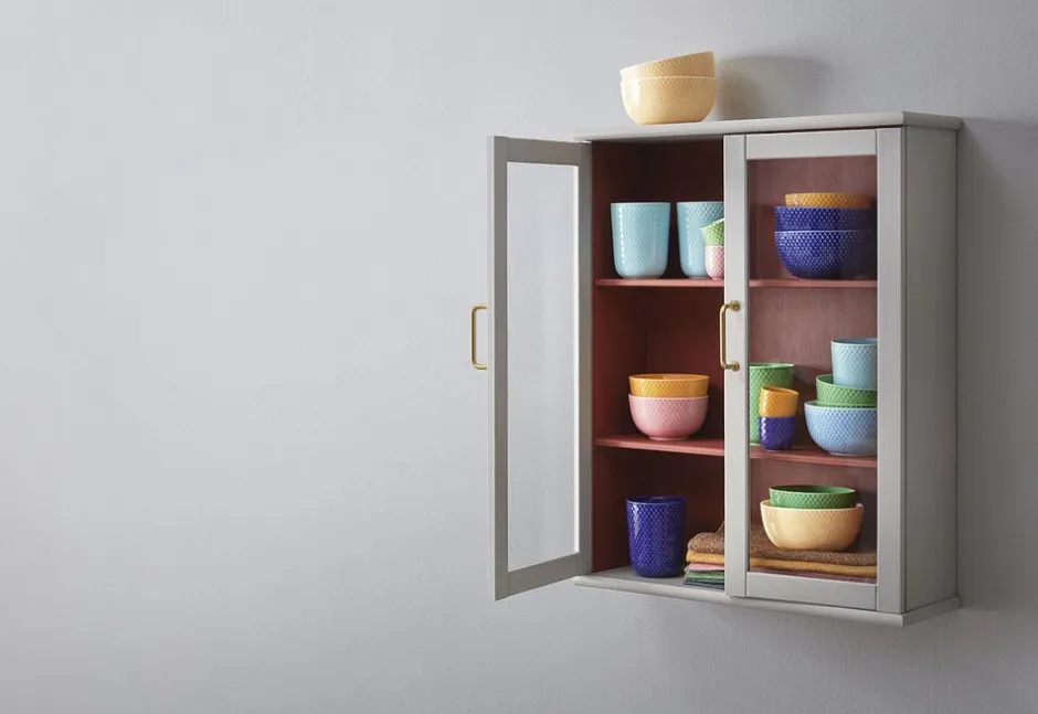 Discount Rhombe Color Krus 33 cl turkis porcelæn Kopper & Krus