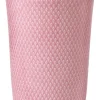 Rhombe Color Vase H20 rosa porcelæn-Lyngby Porcelæn Hot