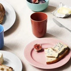 Clearance Rhombe Krus 33 cl blå porcelæn Kopper & Krus