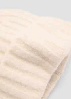 Ribbed knit beanie-MANGO Discount