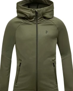 Børn Peak Performance Sweatshirts & Træningstrøjer>Rider Essentials Full Zip Hættetrøje