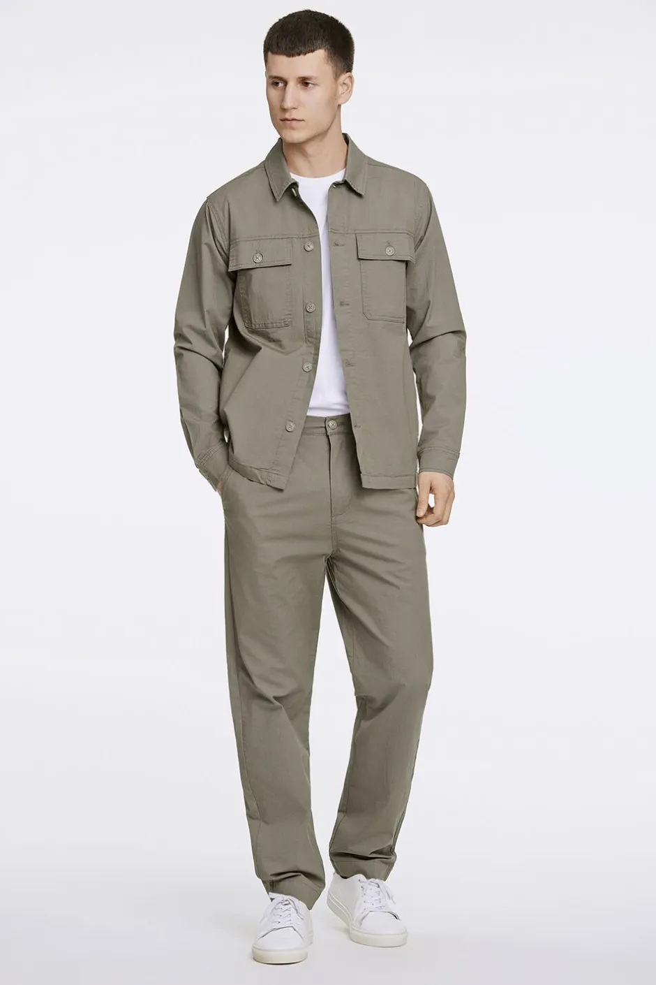 Lindbergh Skjorter>Rip stop overshirt L/S