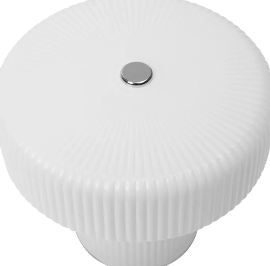 Ferm Living Bordlamper|Trådløse Lamper>Ripple Portable Lamp - H10 - White