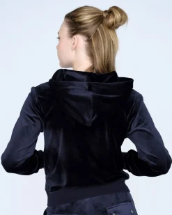 Robertson Classic Velour Zip Trough Hoodie-Juicy Couture Hot