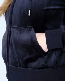 Robertson Classic Velour Zip Trough Hoodie-Juicy Couture Hot